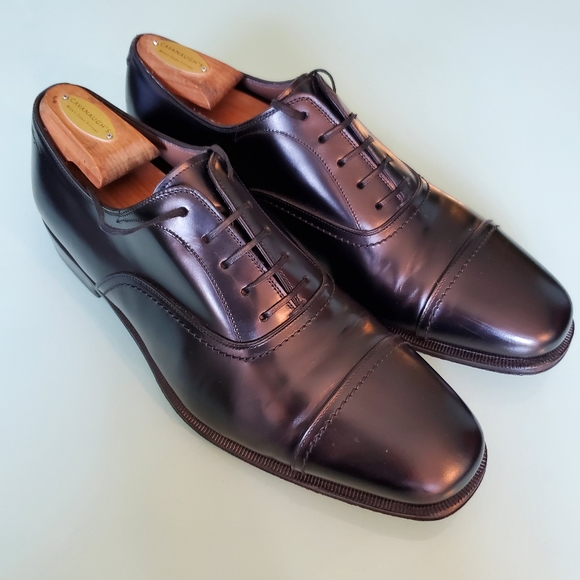Ferragamo black 10.5 EE (Wide) main image 4